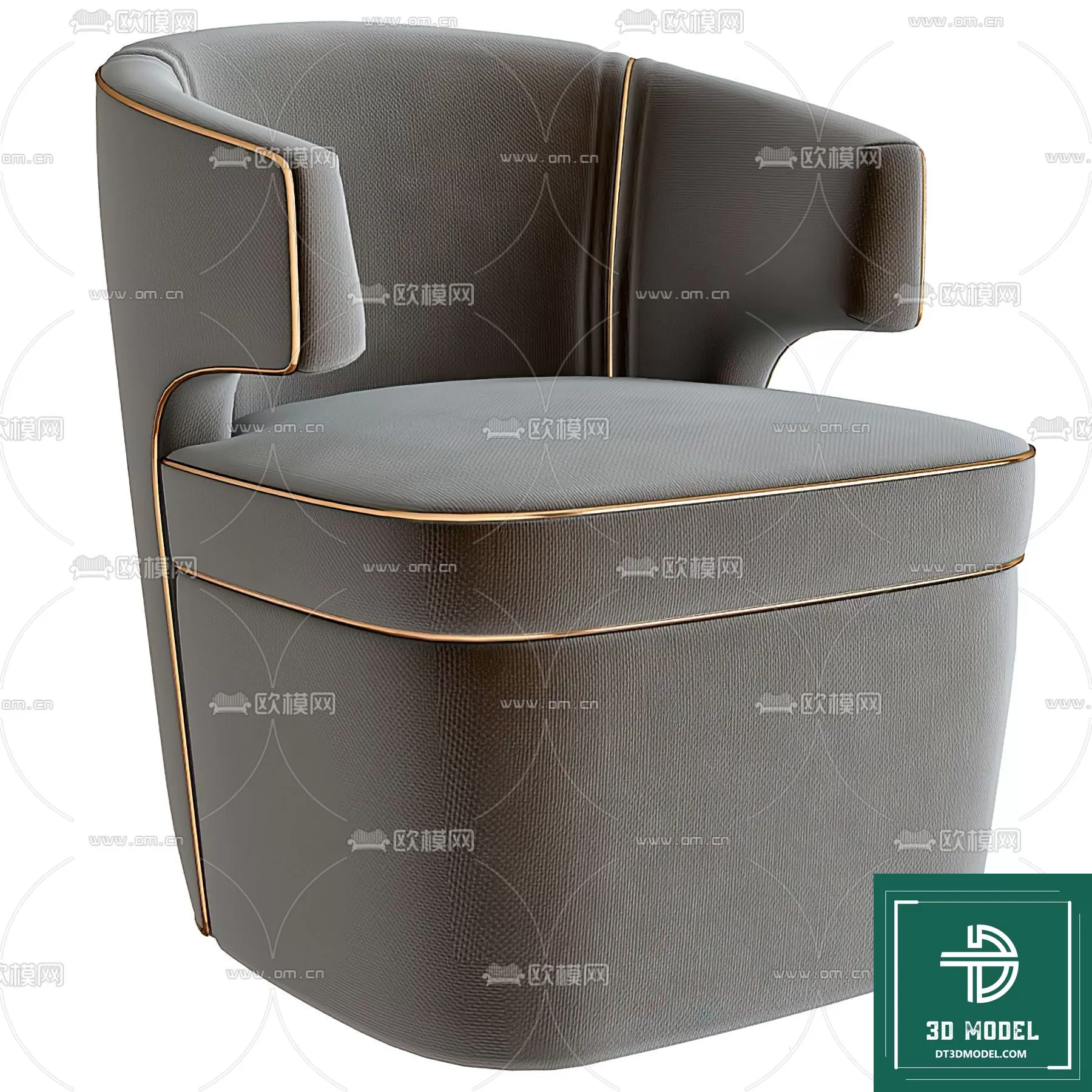 LUXURY – 3D Models – ARMCHAIR – 044