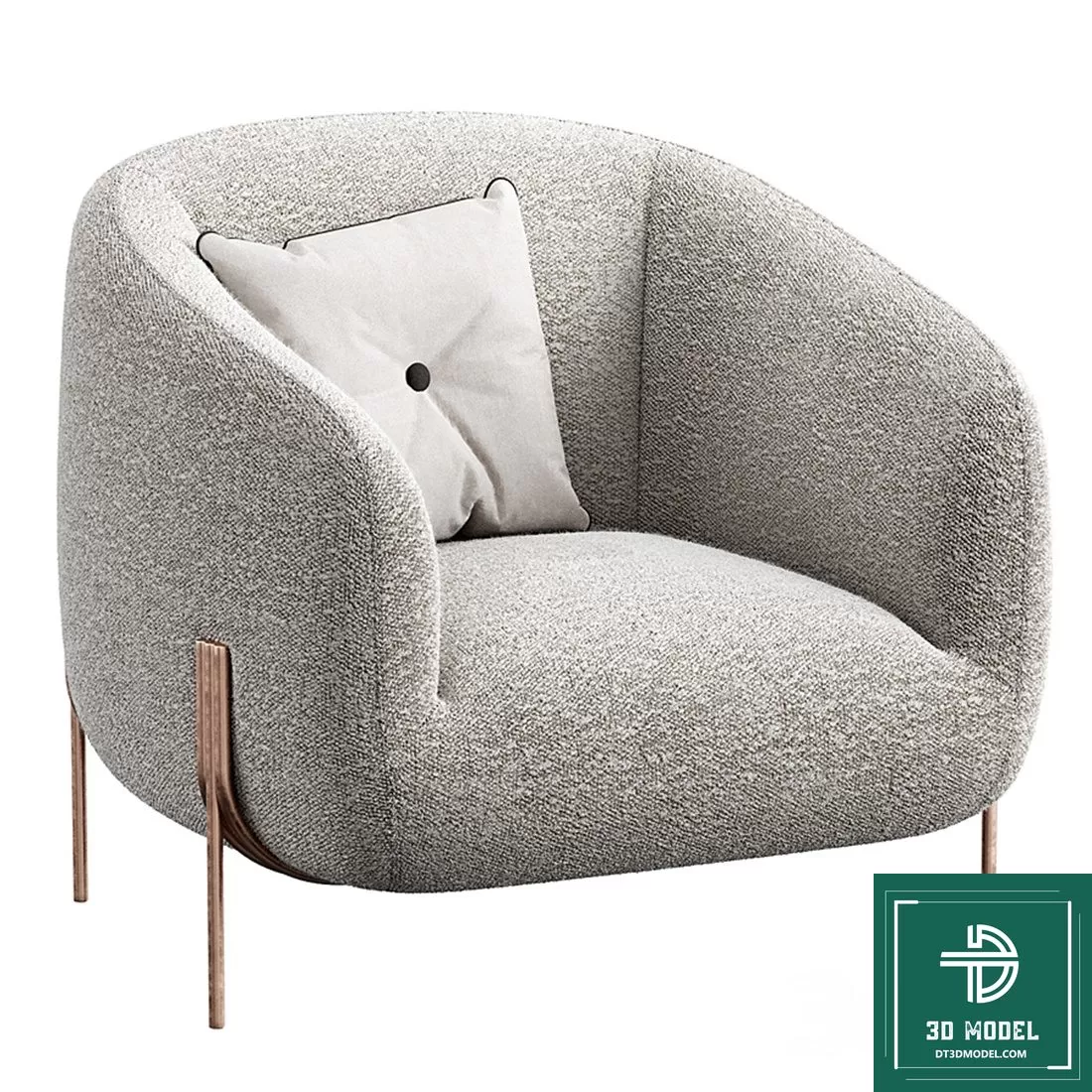 LUXURY – 3D Models – ARMCHAIR – 045