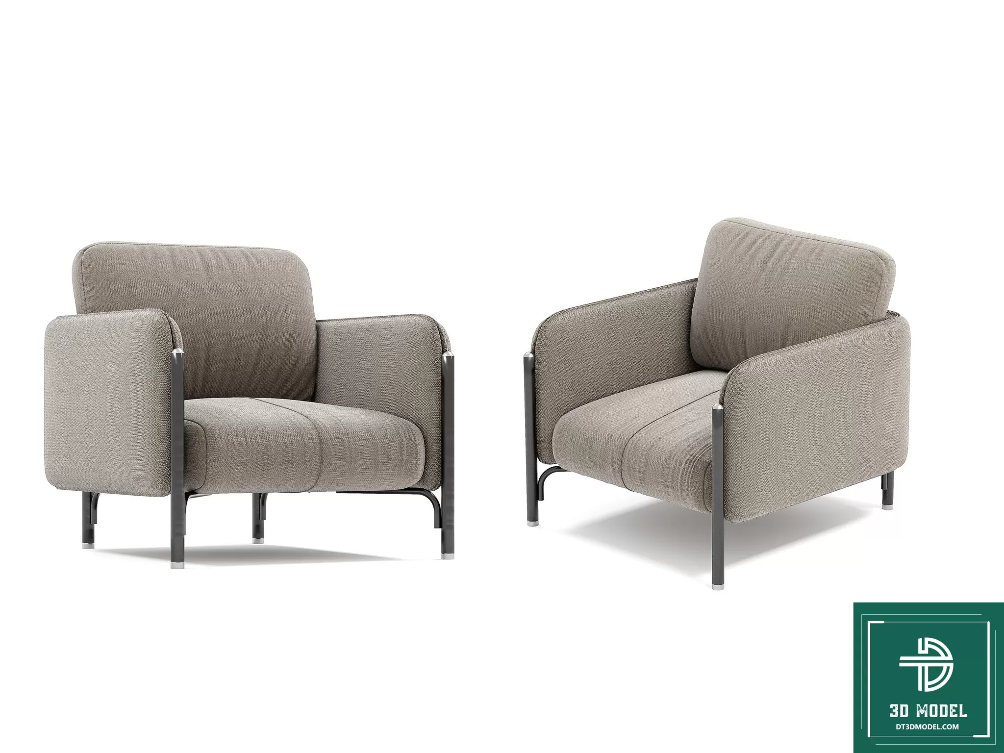 LUXURY – 3D Models – ARMCHAIR – 048