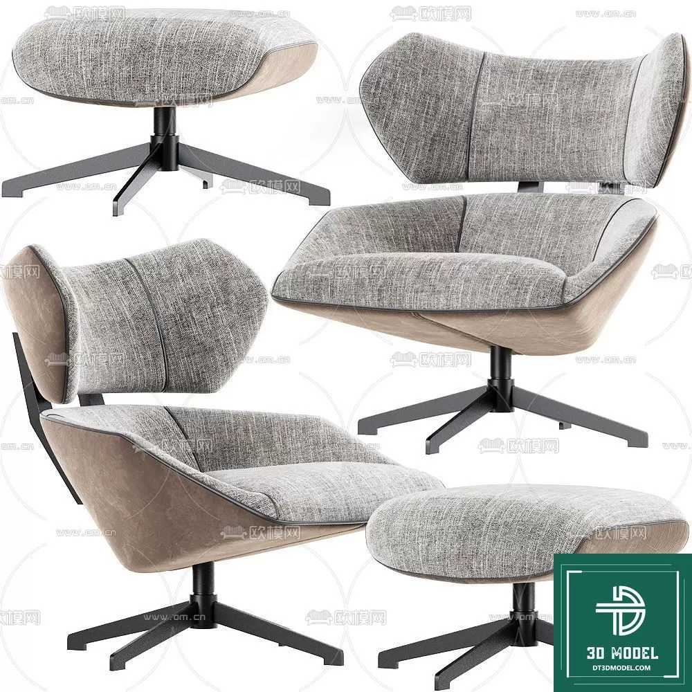 LUXURY – 3D Models – ARMCHAIR – 049