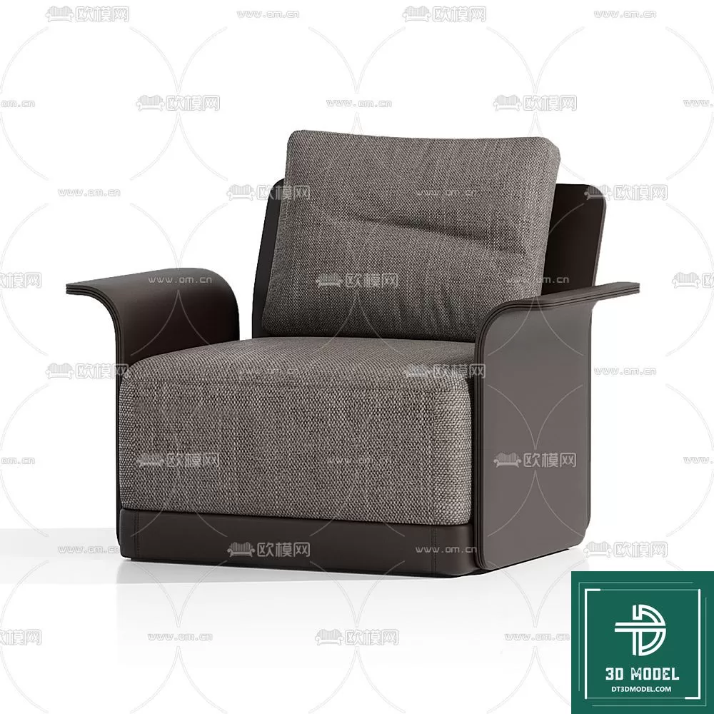 LUXURY – 3D Models – ARMCHAIR – 055