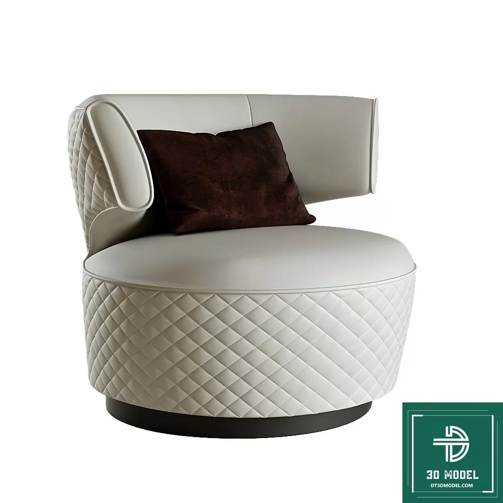 LUXURY – 3D Models – ARMCHAIR – 056