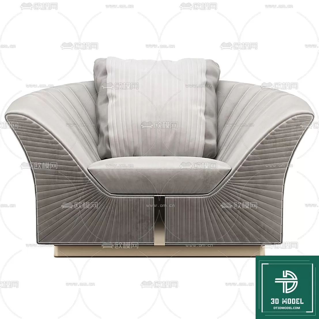 LUXURY – 3D Models – ARMCHAIR – 060