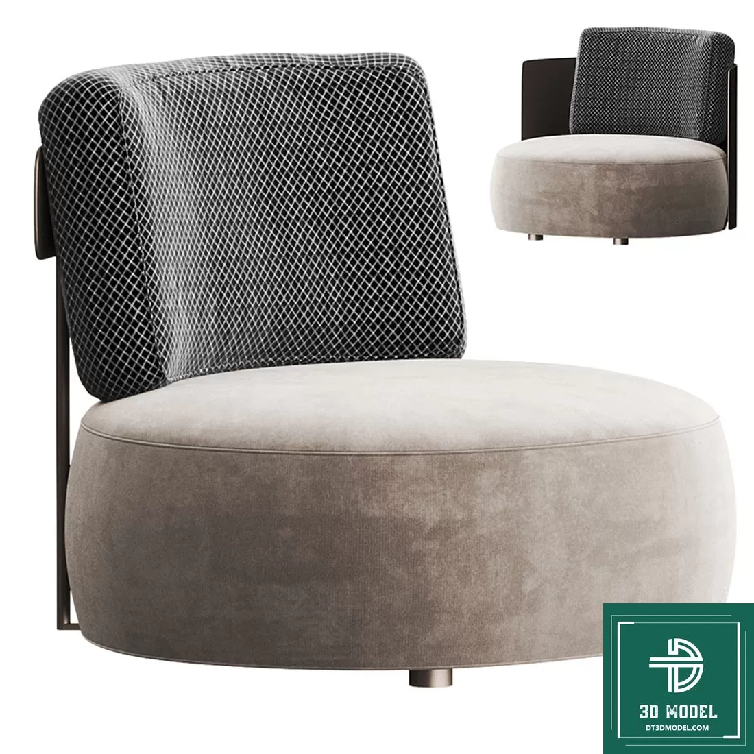 LUXURY – 3D Models – ARMCHAIR – 061