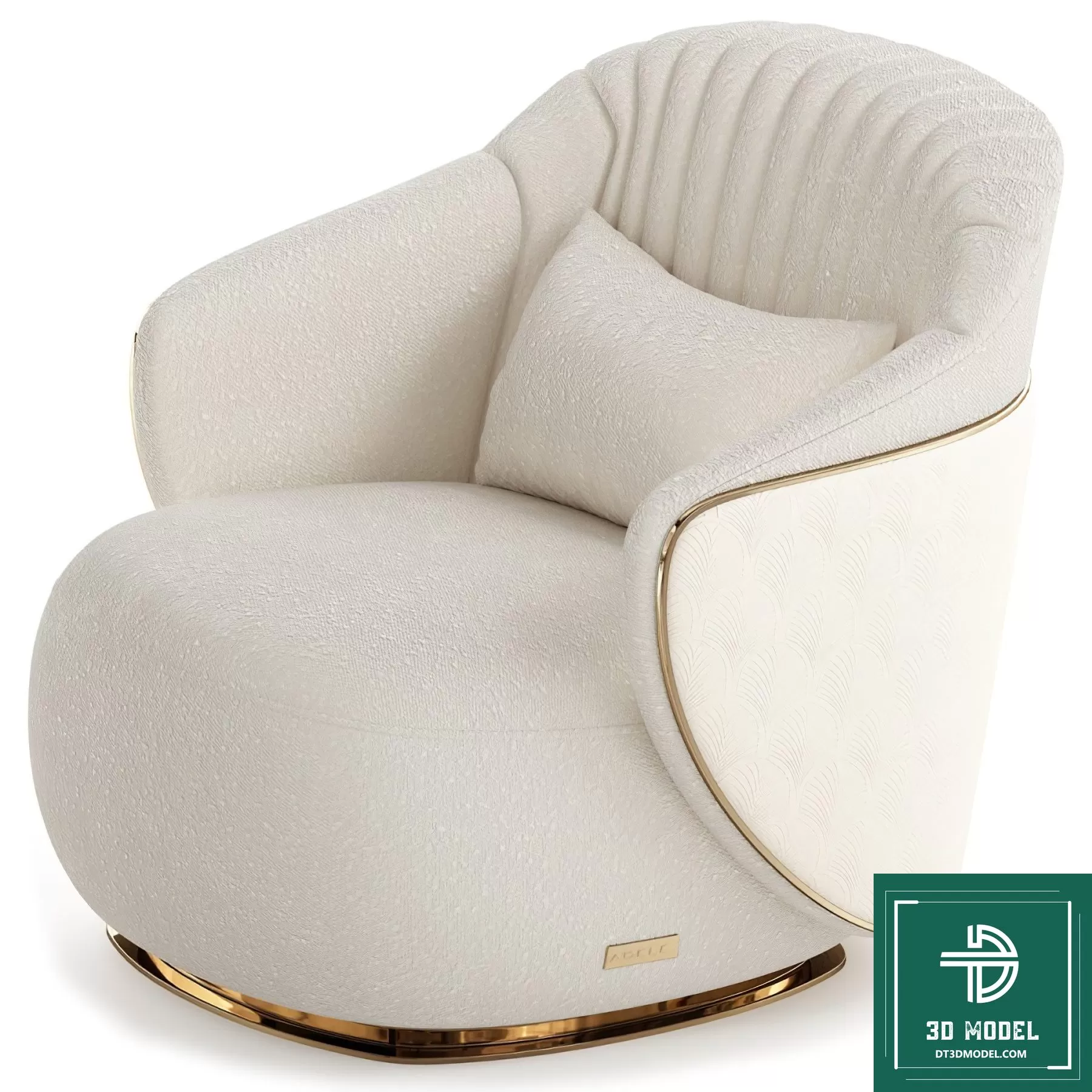 LUXURY – 3D Models – ARMCHAIR – 064