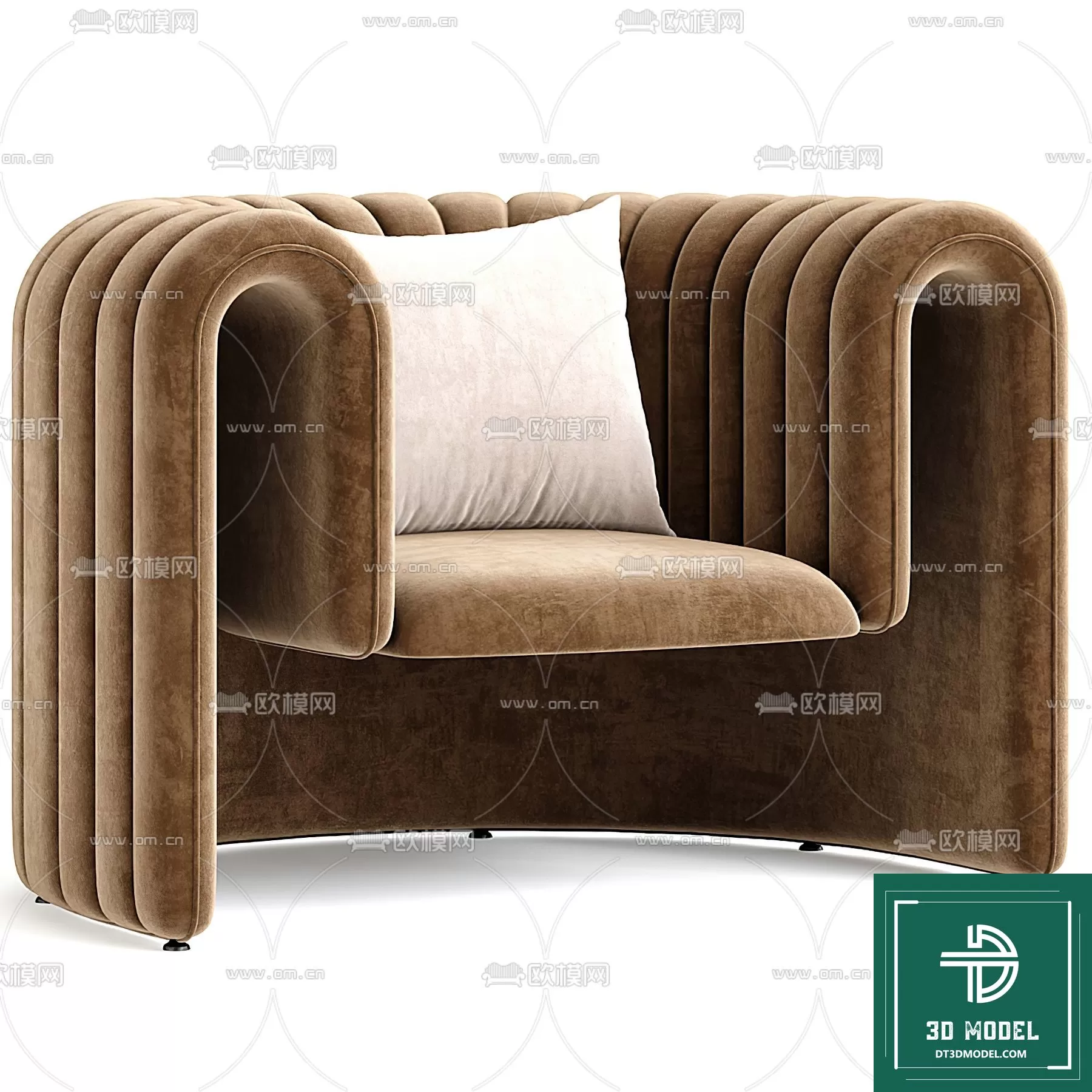 LUXURY – 3D Models – ARMCHAIR – 068