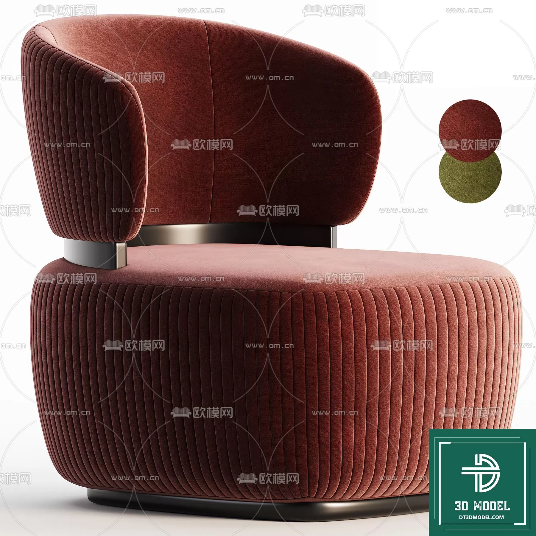 LUXURY – 3D Models – ARMCHAIR – 071