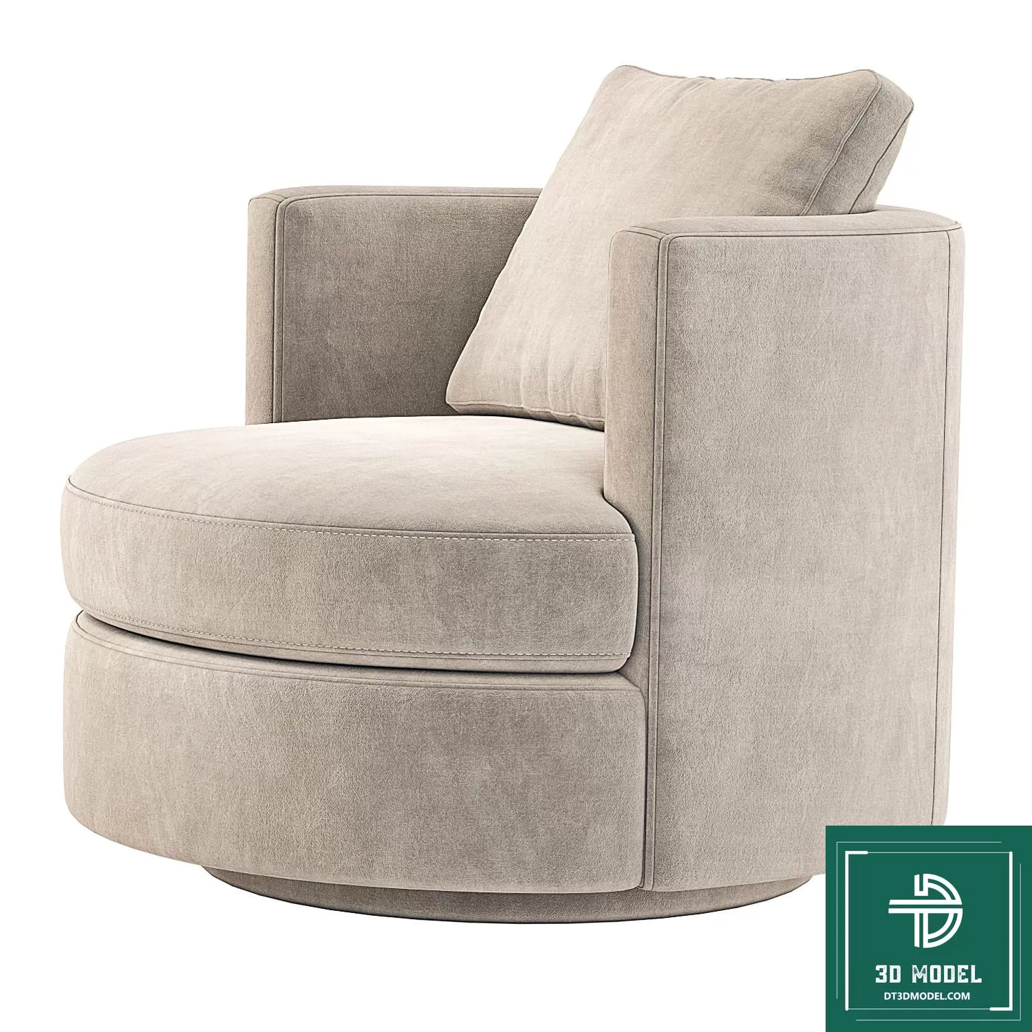 LUXURY – 3D Models – ARMCHAIR – 072