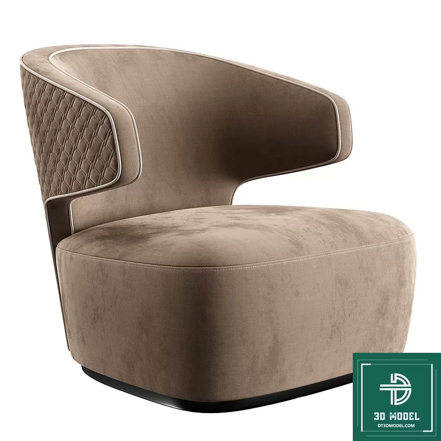 LUXURY – 3D Models – ARMCHAIR – 076