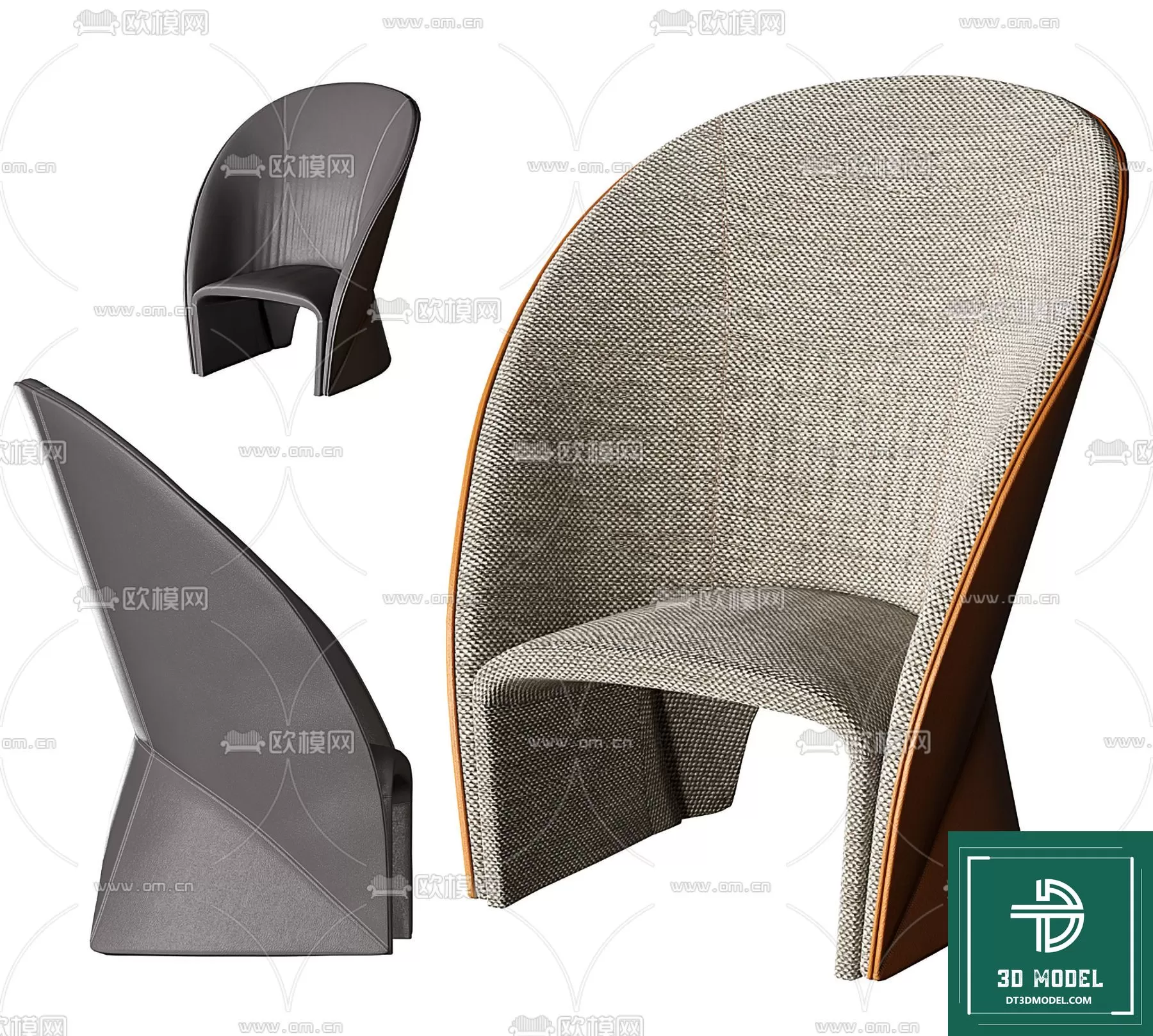 LUXURY – 3D Models – ARMCHAIR – 080