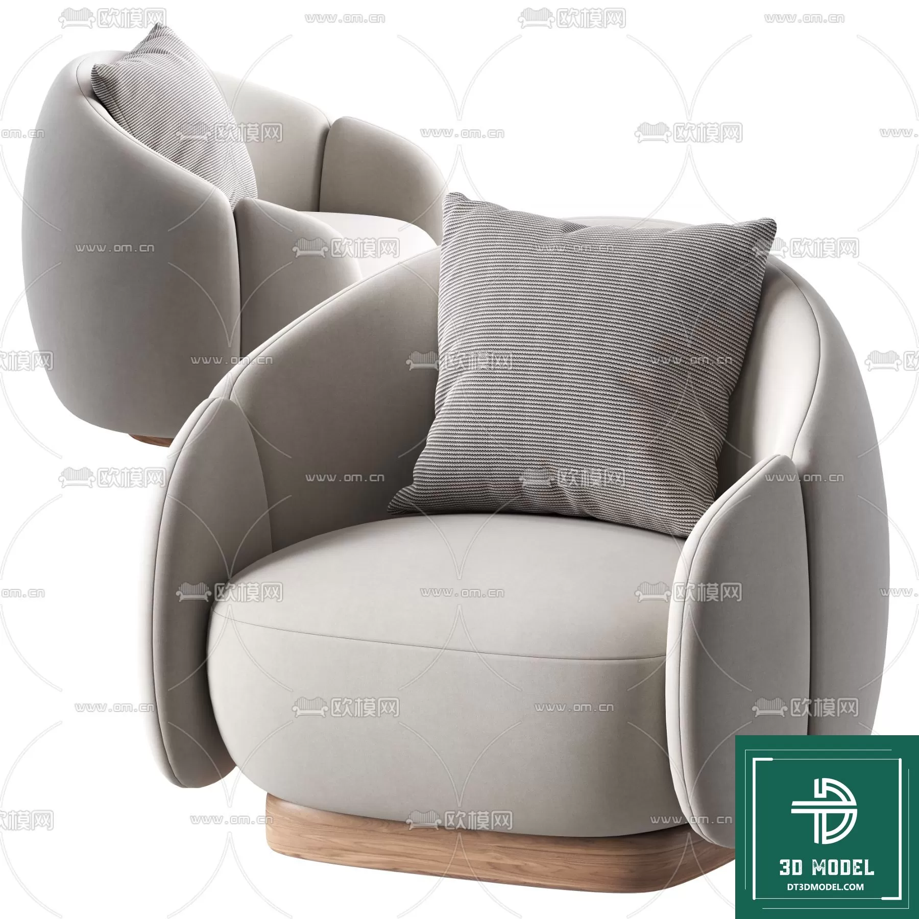 LUXURY – 3D Models – ARMCHAIR – 081