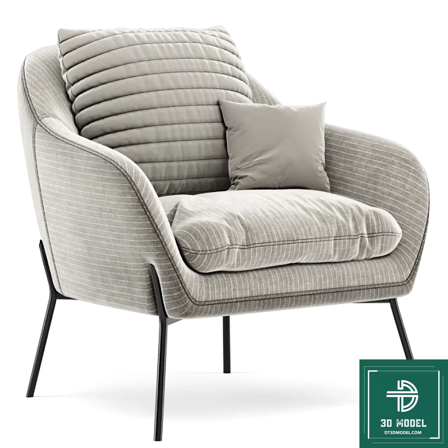 LUXURY – 3D Models – ARMCHAIR – 082