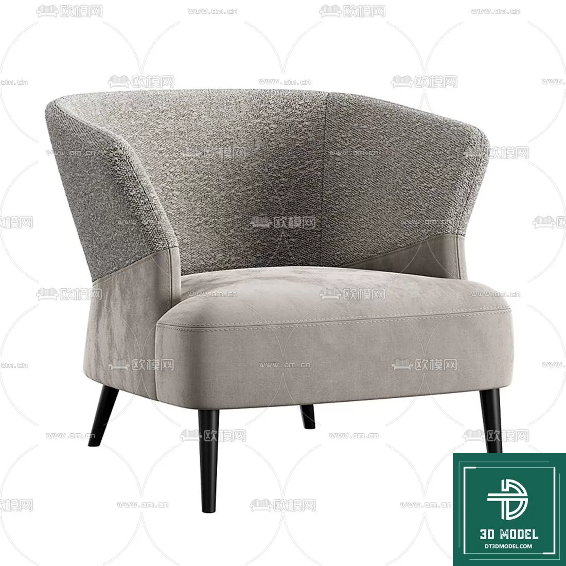 LUXURY – 3D Models – ARMCHAIR – 083