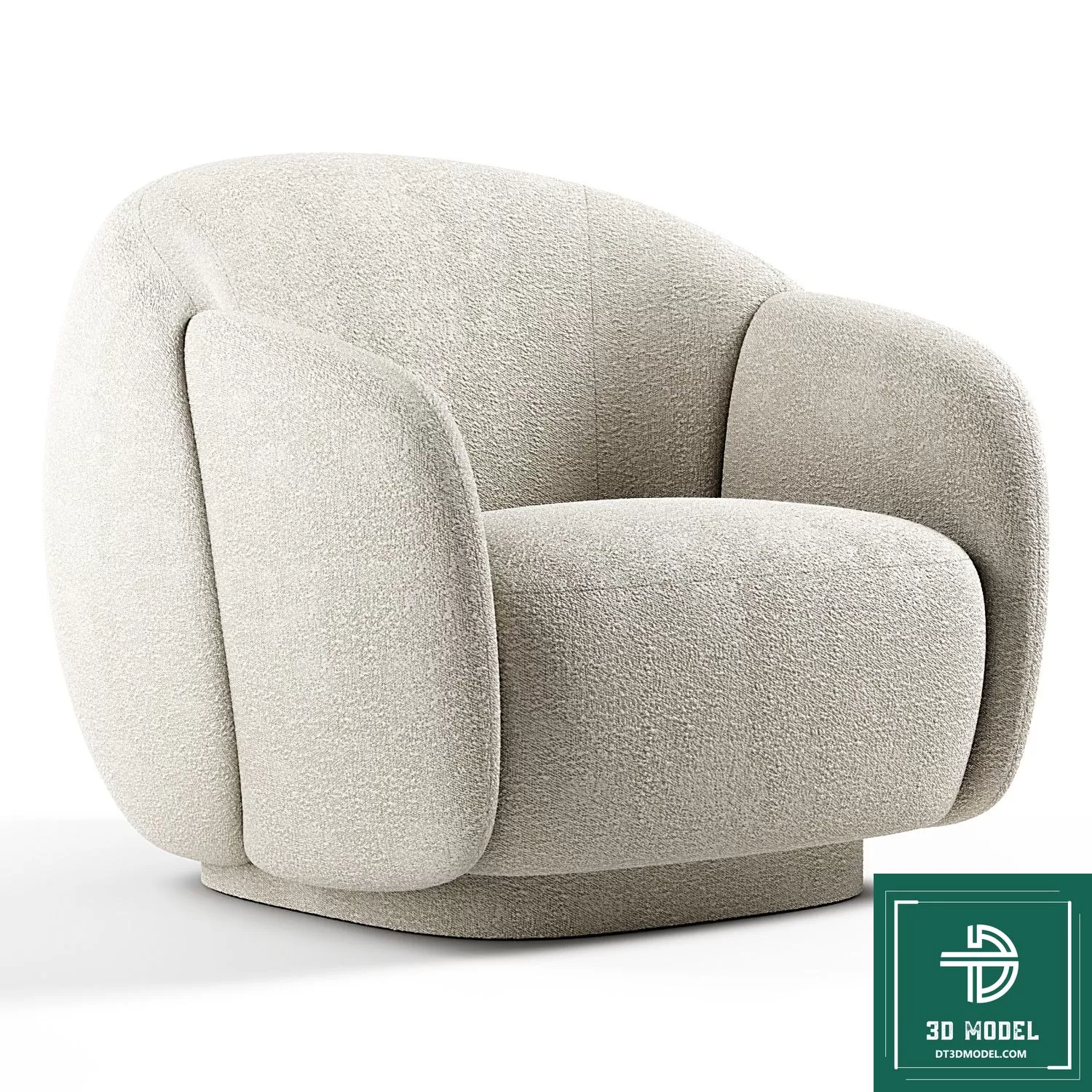 LUXURY – 3D Models – ARMCHAIR – 085