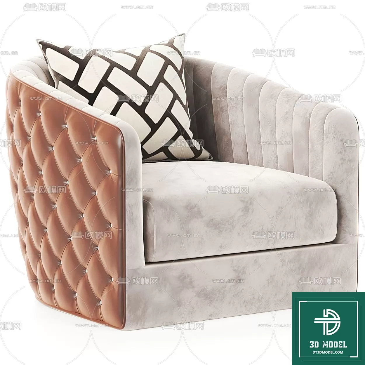 LUXURY – 3D Models – ARMCHAIR – 086