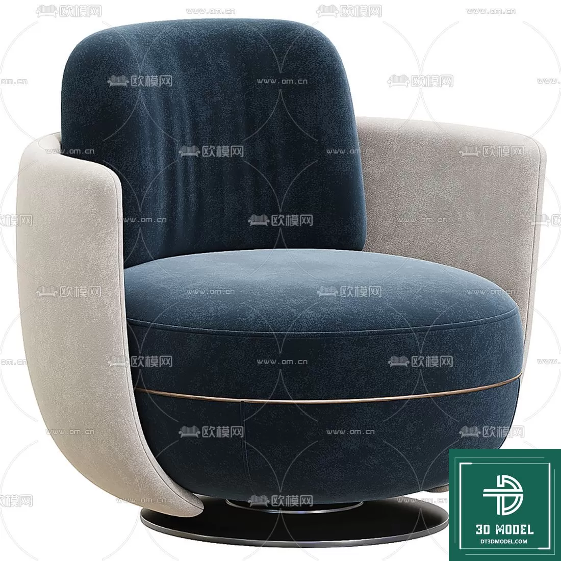 LUXURY – 3D Models – ARMCHAIR – 087