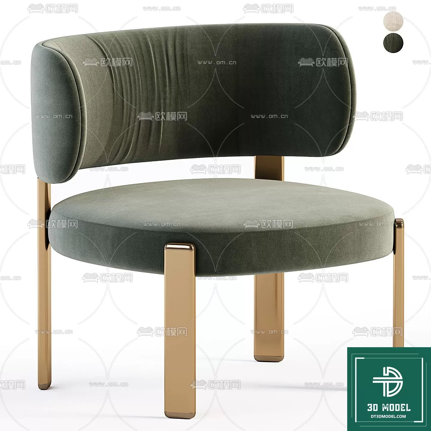 LUXURY – 3D Models – ARMCHAIR – 092