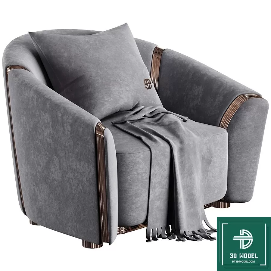 LUXURY – 3D Models – ARMCHAIR – 093