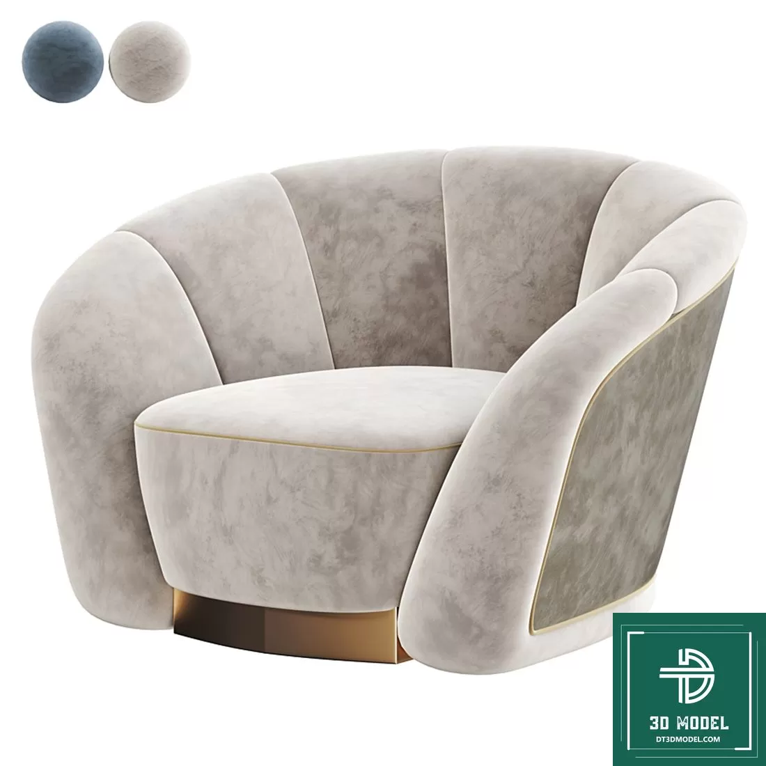 LUXURY – 3D Models – ARMCHAIR – 099