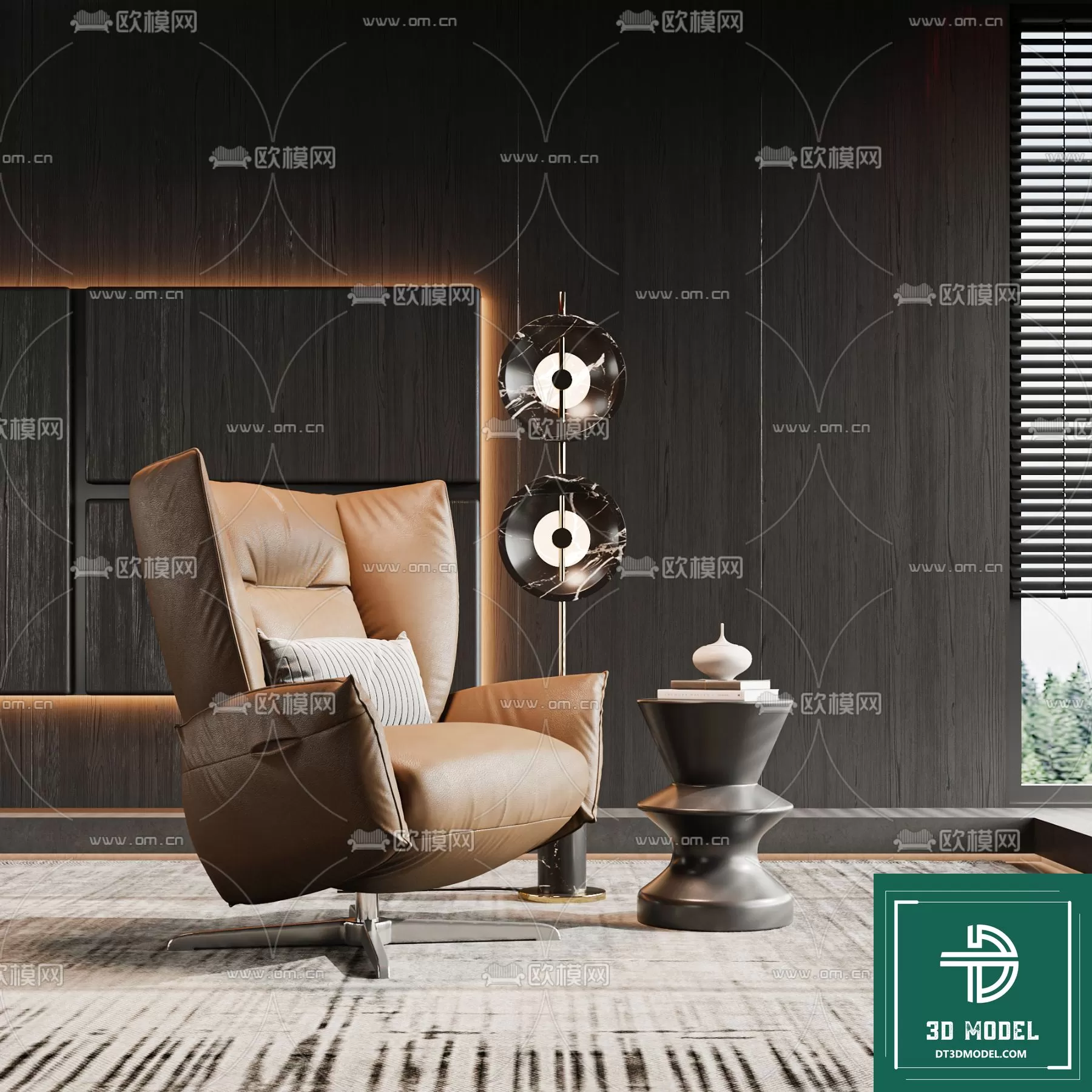 LUXURY – 3D Models – ARMCHAIR – 103