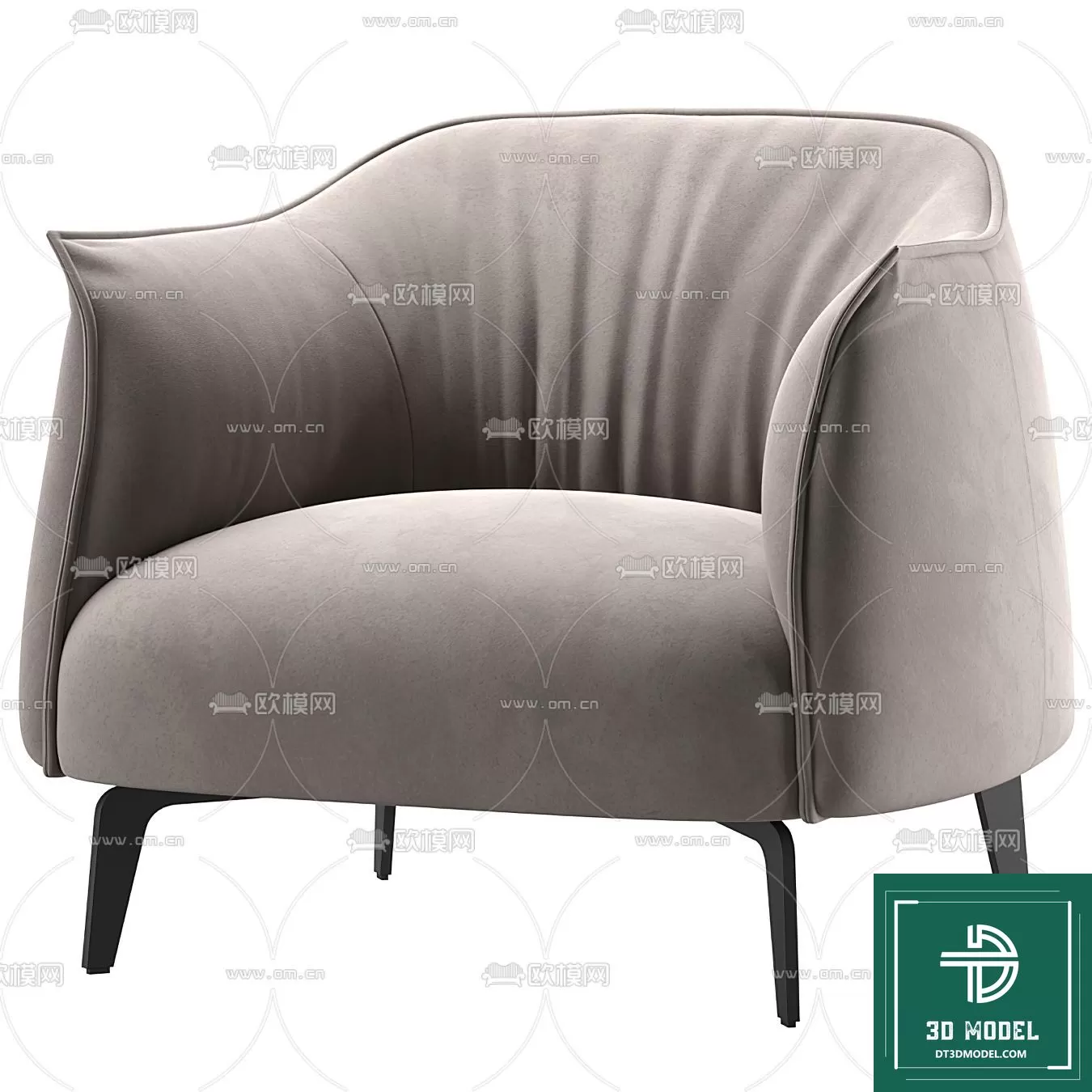 LUXURY – 3D Models – ARMCHAIR – 106