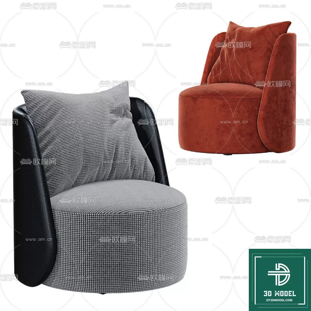 LUXURY – 3D Models – ARMCHAIR – 107