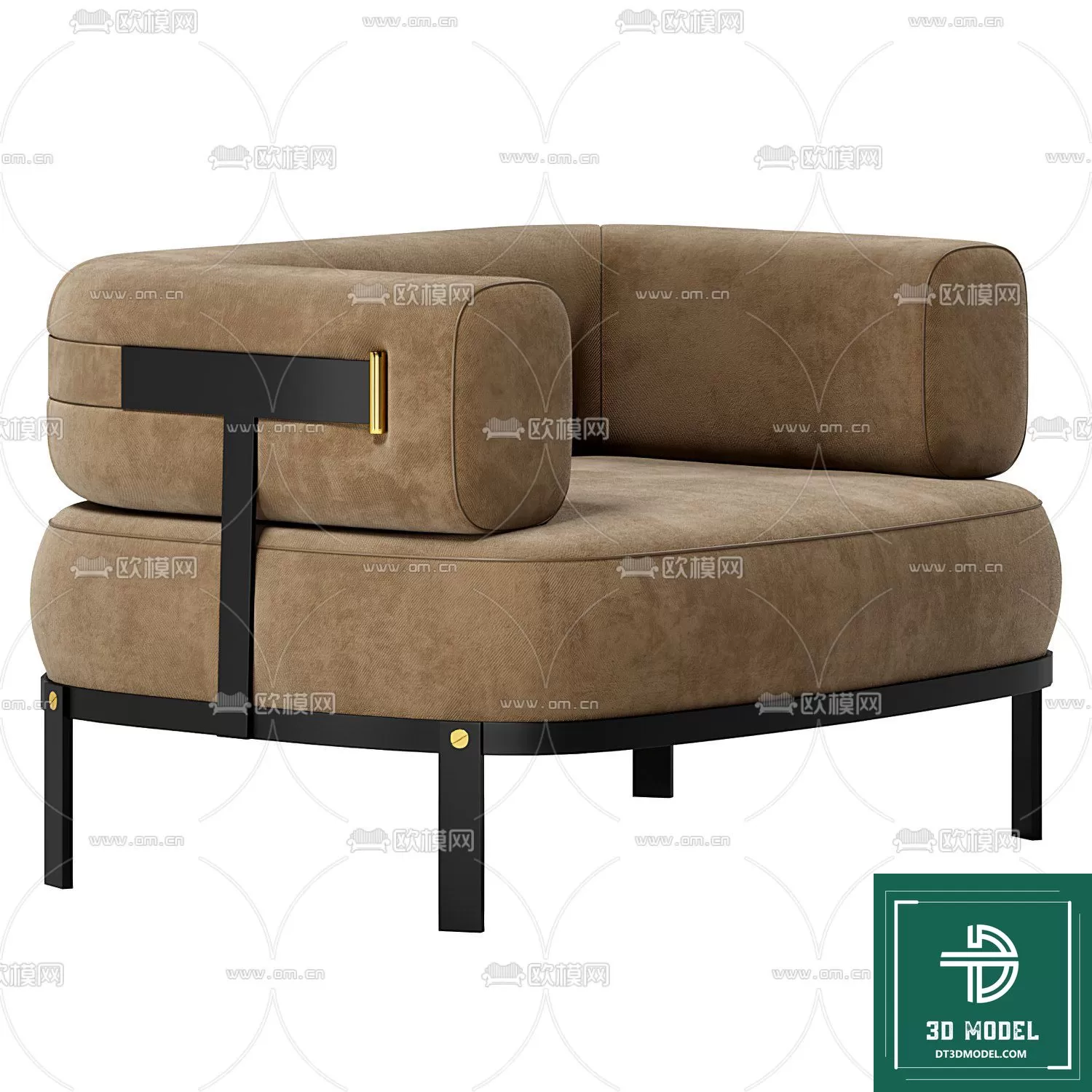 LUXURY – 3D Models – ARMCHAIR – 108
