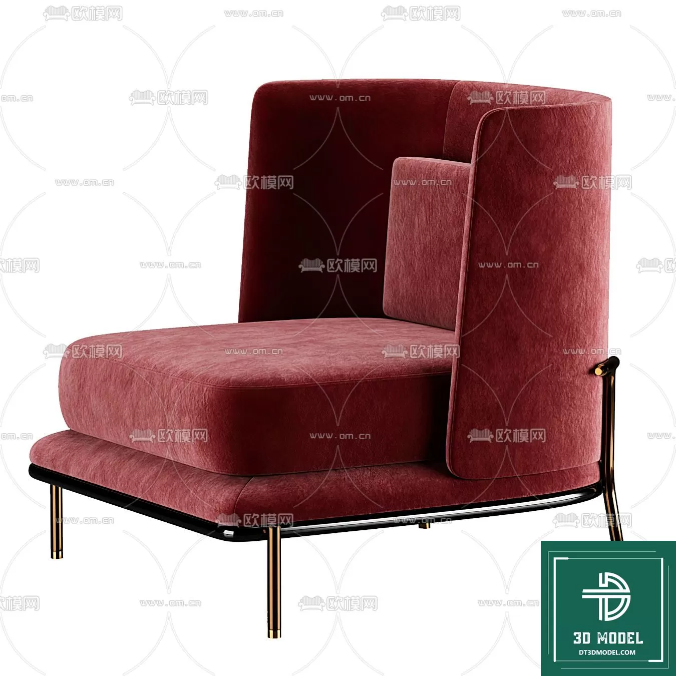 LUXURY – 3D Models – ARMCHAIR – 112