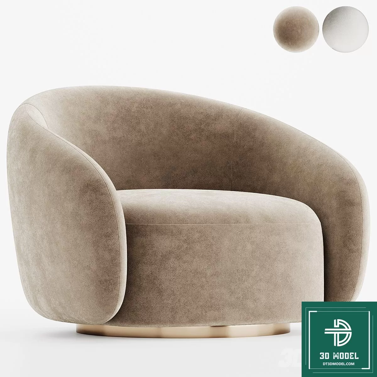 LUXURY – 3D Models – ARMCHAIR – 115