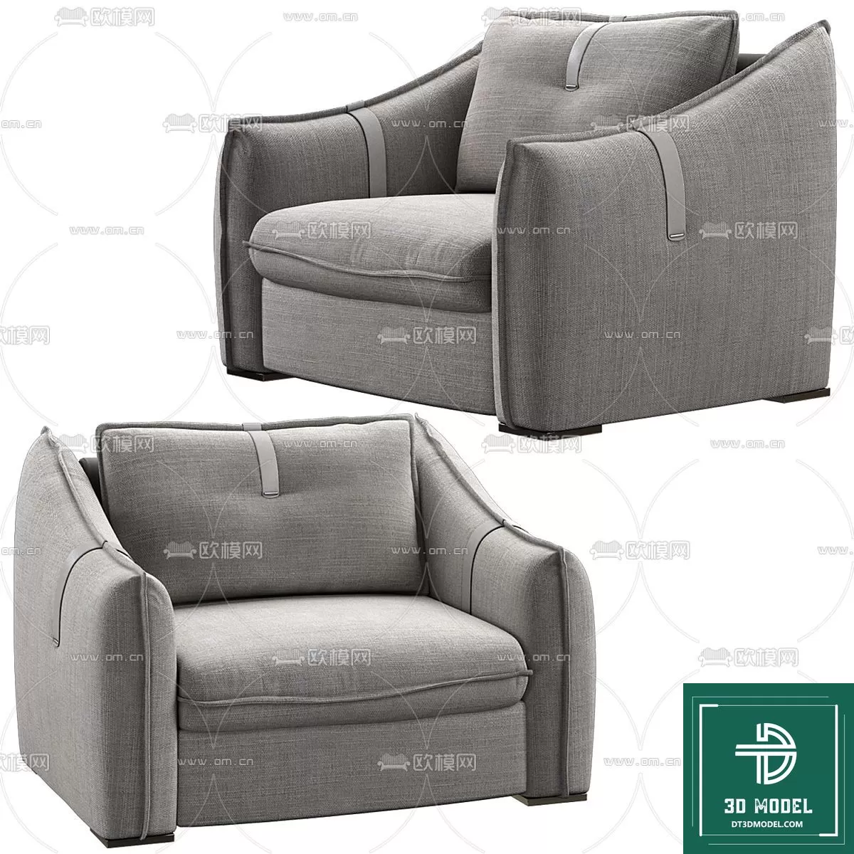 LUXURY – 3D Models – ARMCHAIR – 117