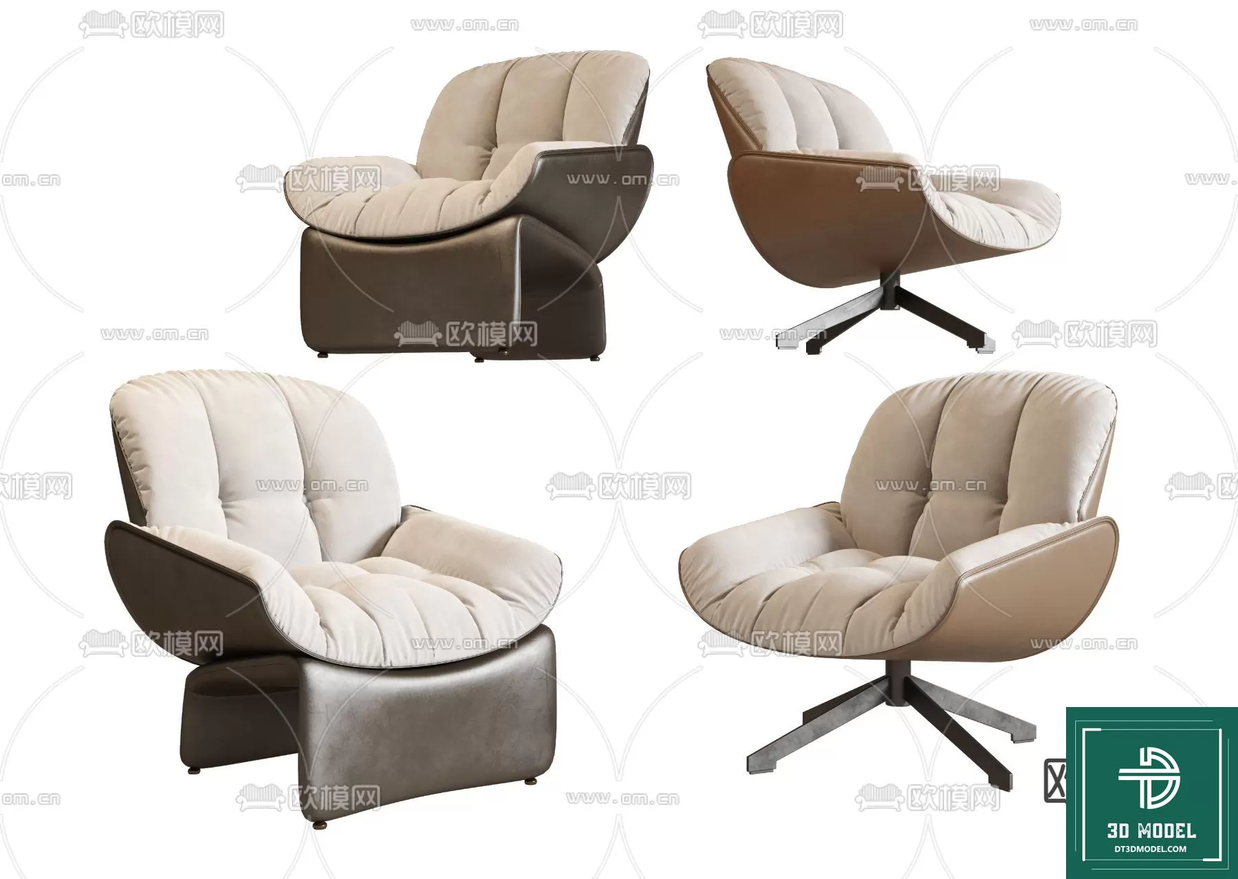 LUXURY – 3D Models – ARMCHAIR – 121 LUXURY – 3D Models – ARMCHAIR – 121