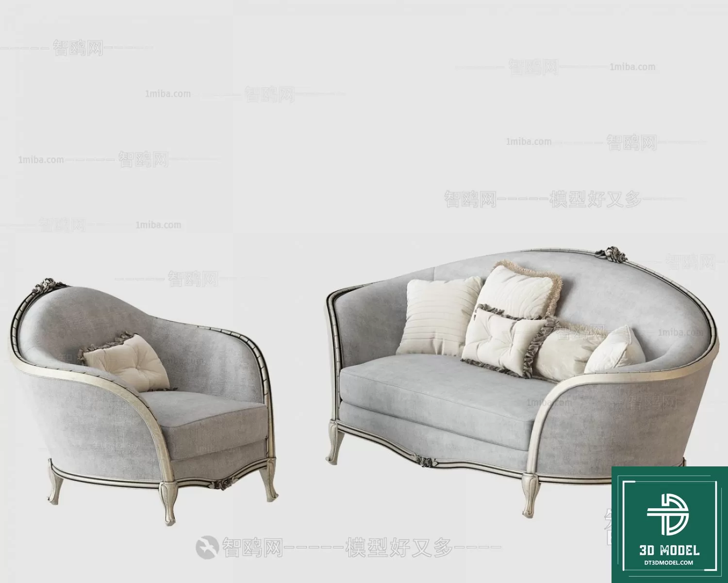 LUXURY – 3D Models – ARMCHAIR – 125 LUXURY – 3D Models – ARMCHAIR – 125