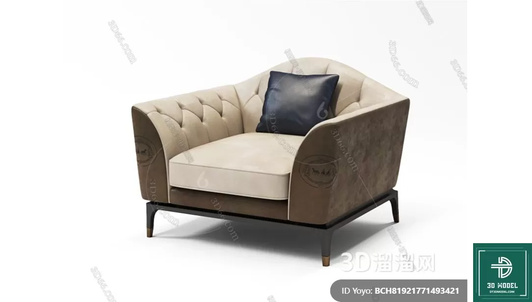LUXURY – 3D Models – ARMCHAIR – 130 LUXURY – 3D Models – ARMCHAIR – 130