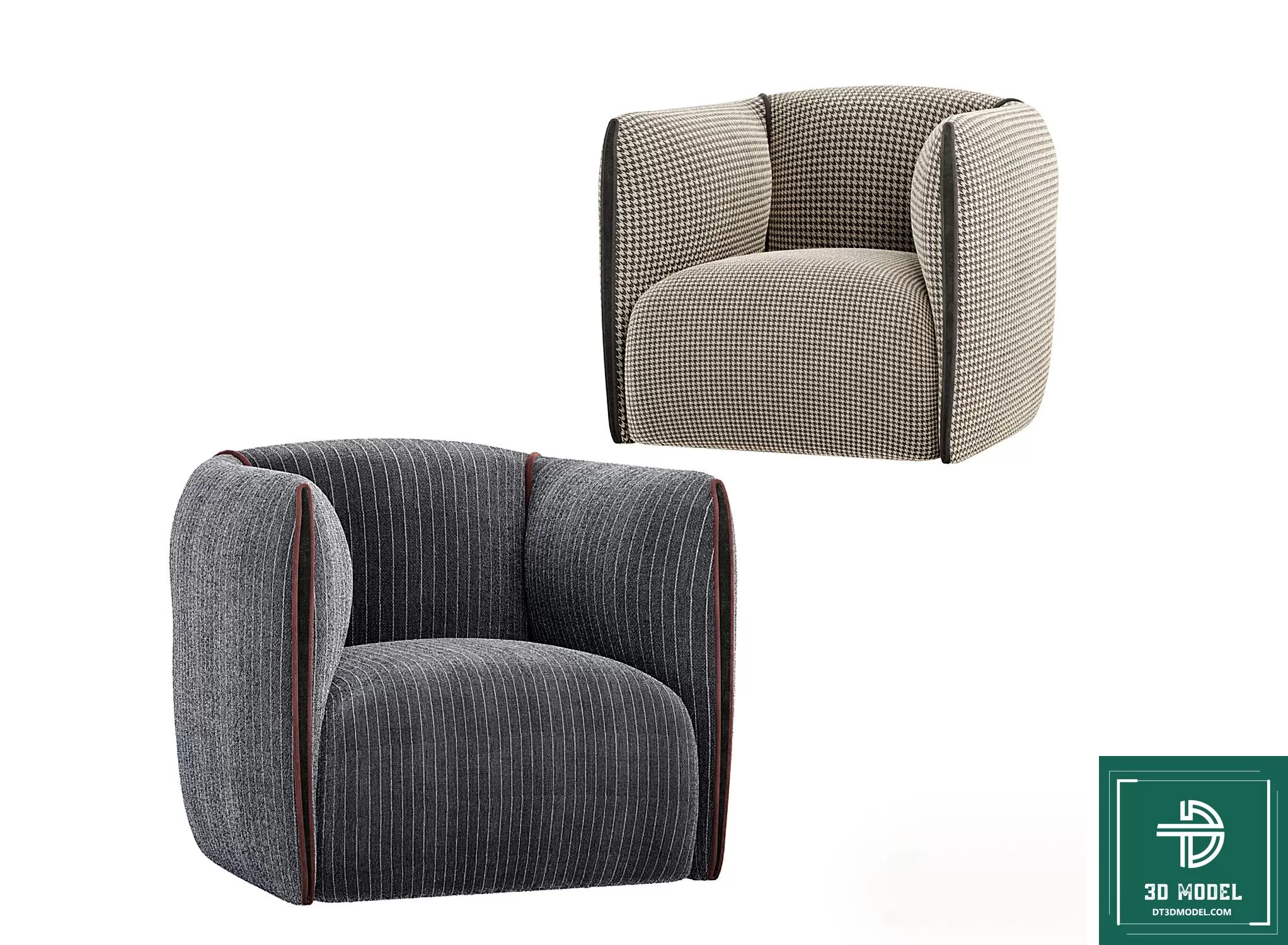 LUXURY – 3D Models – ARMCHAIR – 135 LUXURY – 3D Models – ARMCHAIR – 135