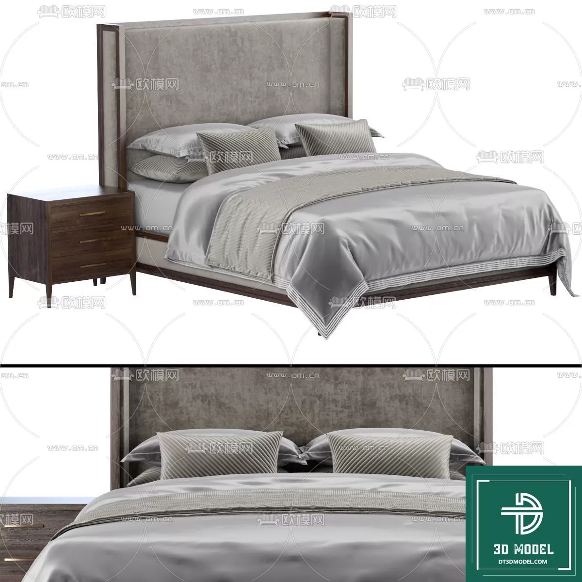 LUXURY – 3D Models – BED – 005