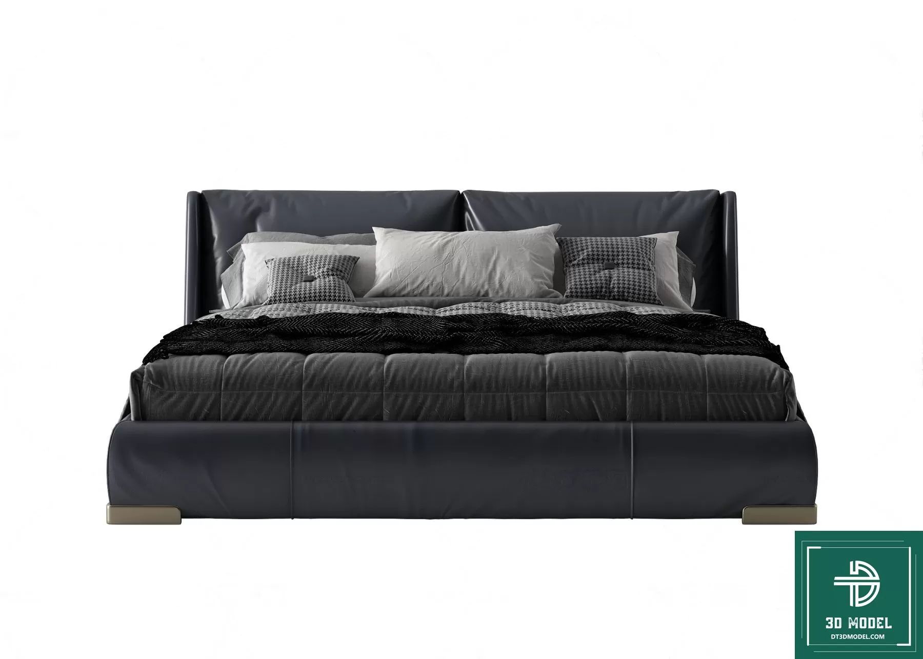 LUXURY – 3D Models – BED – 013