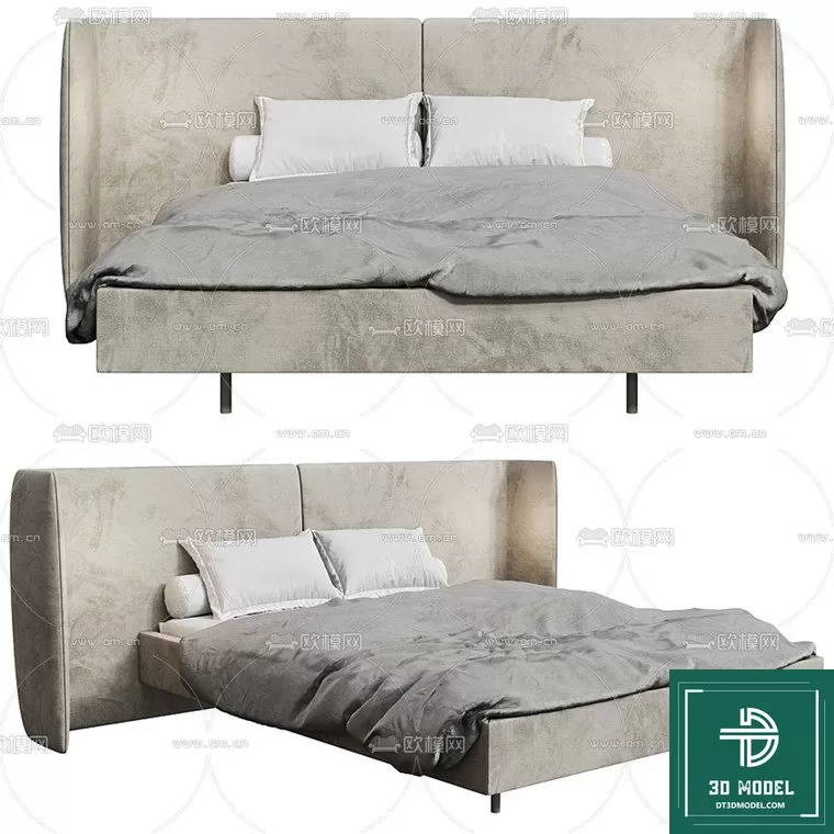 LUXURY – 3D Models – BED – 015