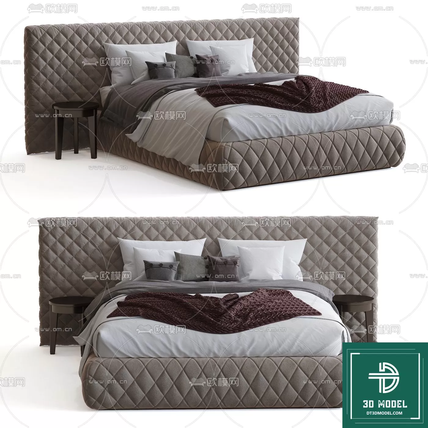 LUXURY – 3D Models – BED – 025