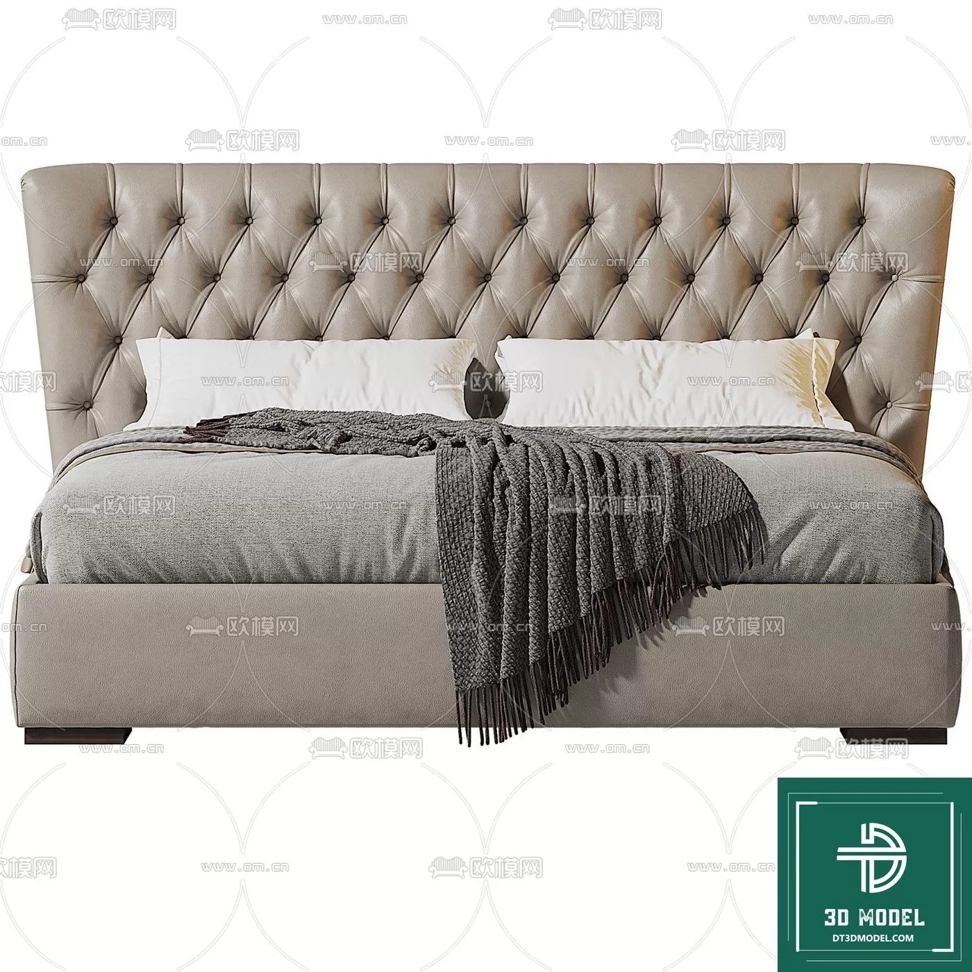 LUXURY – 3D Models – BED – 033