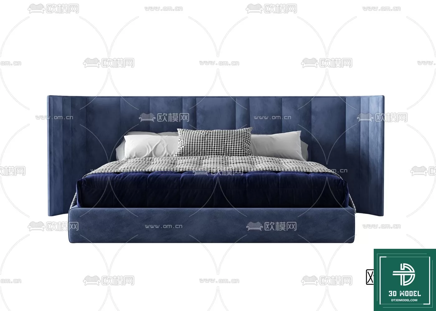 LUXURY – 3D Models – BED – 036