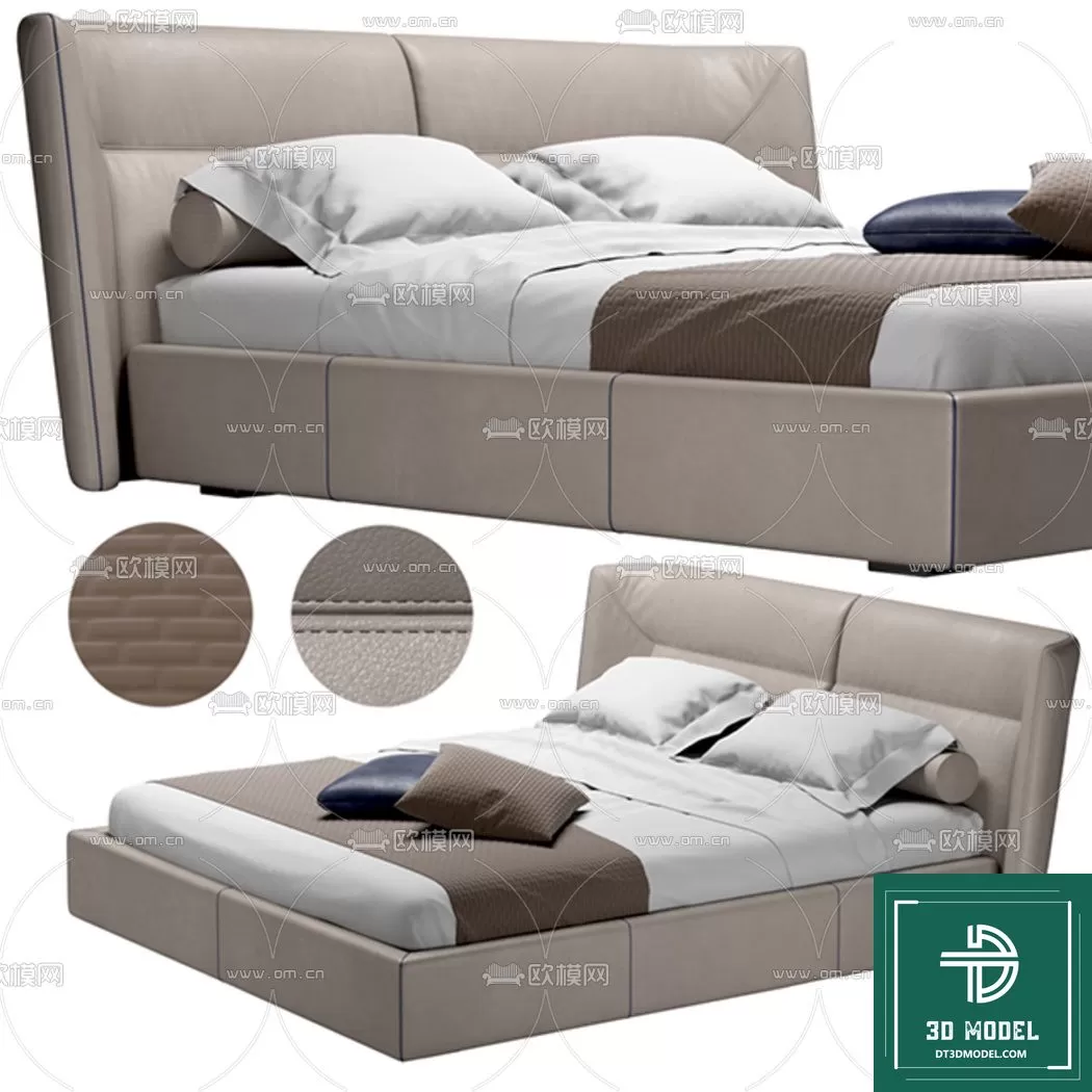 LUXURY – 3D Models – BED – 044