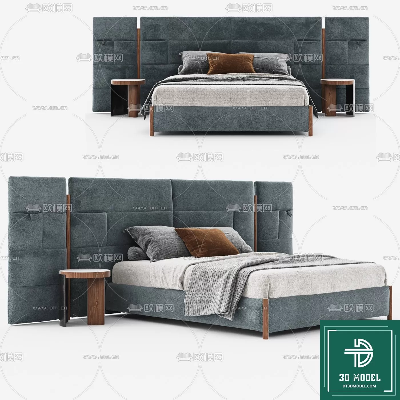 LUXURY – 3D Models – BED – 047