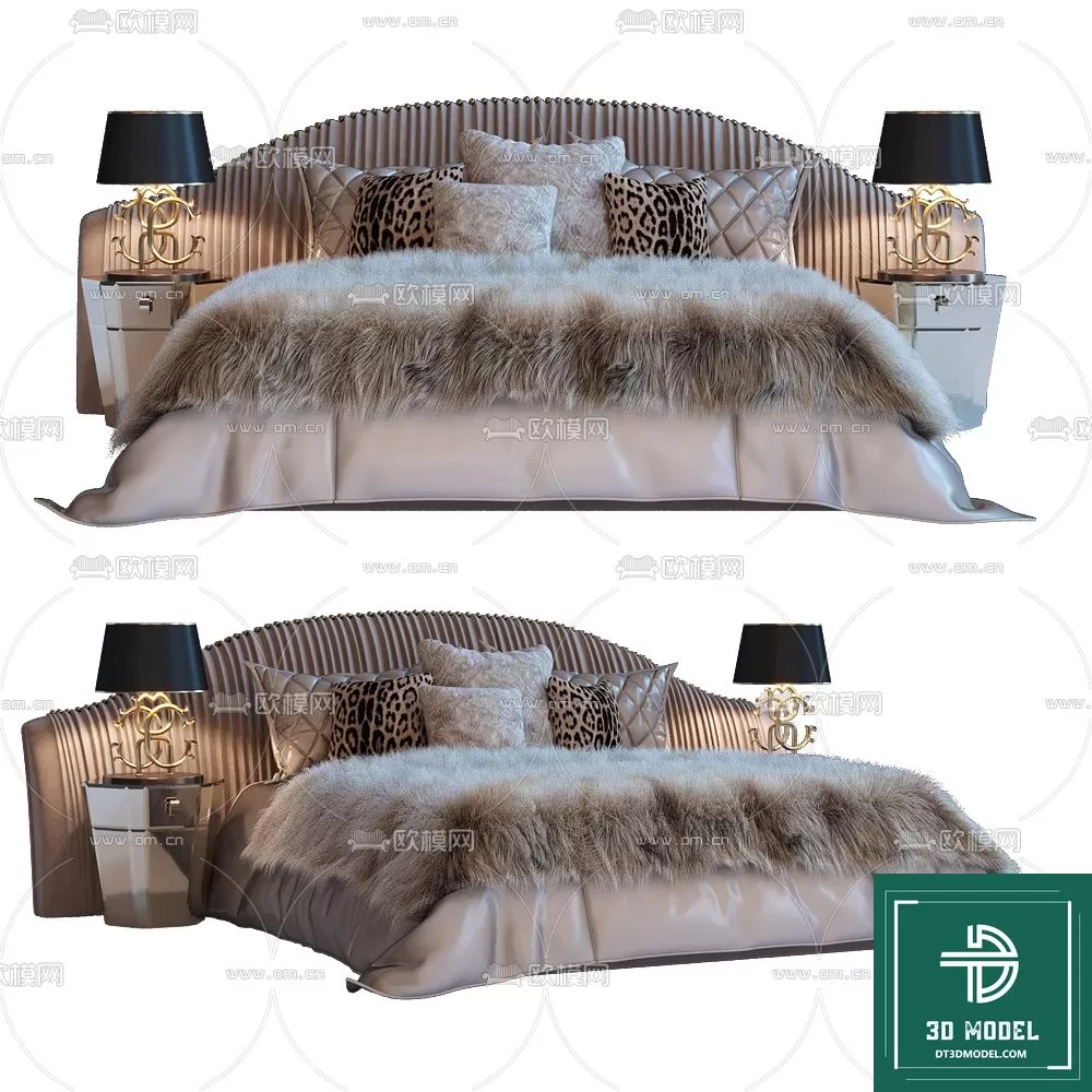 LUXURY – 3D Models – BED – 052