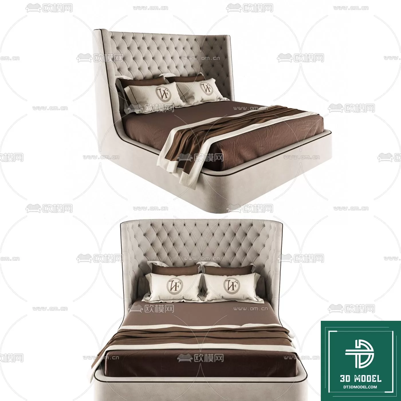 LUXURY – 3D Models – BED – 053