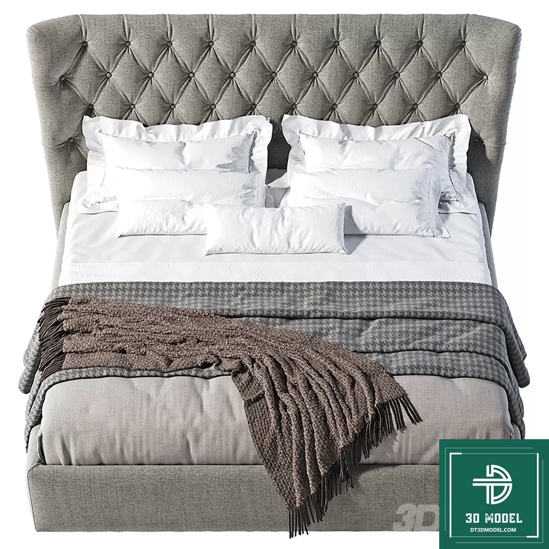 LUXURY – 3D Models – BED – 056
