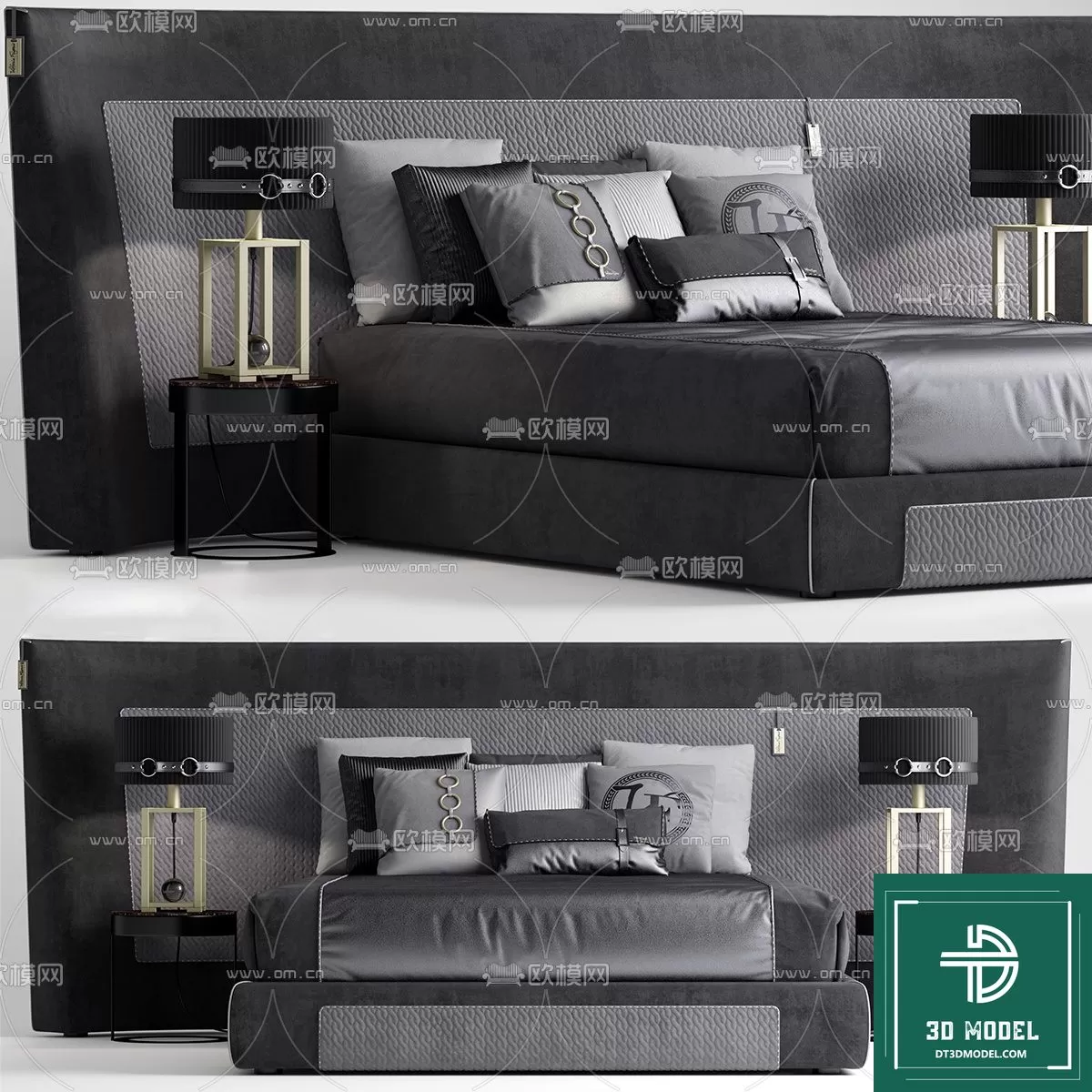 LUXURY – 3D Models – BED – 066