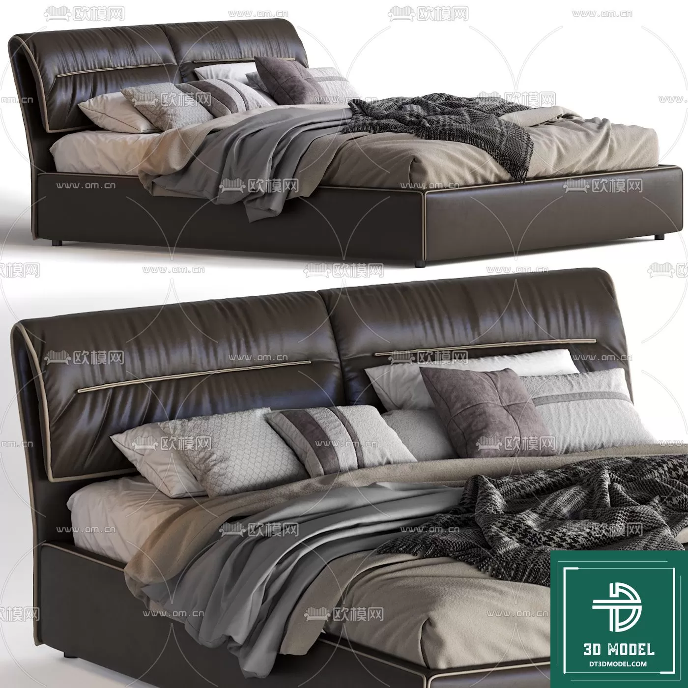 LUXURY – 3D Models – BED – 074