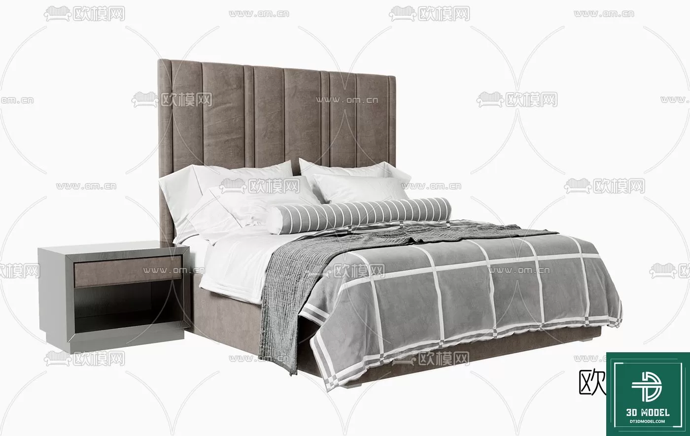 LUXURY – 3D Models – BED – 085