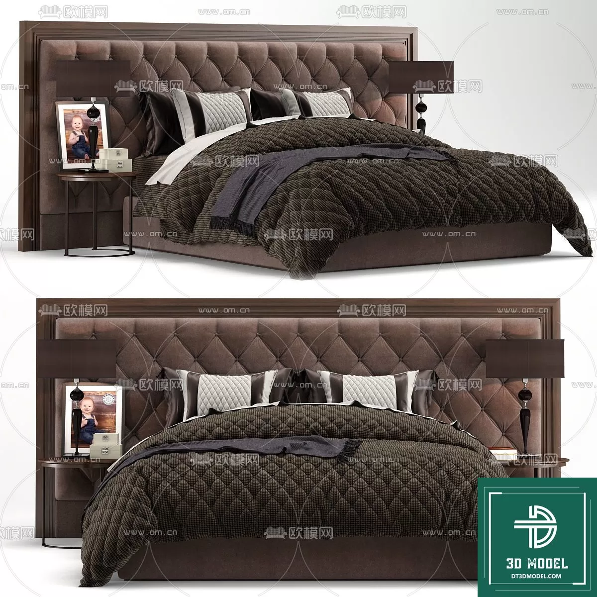 LUXURY – 3D Models – BED – 086
