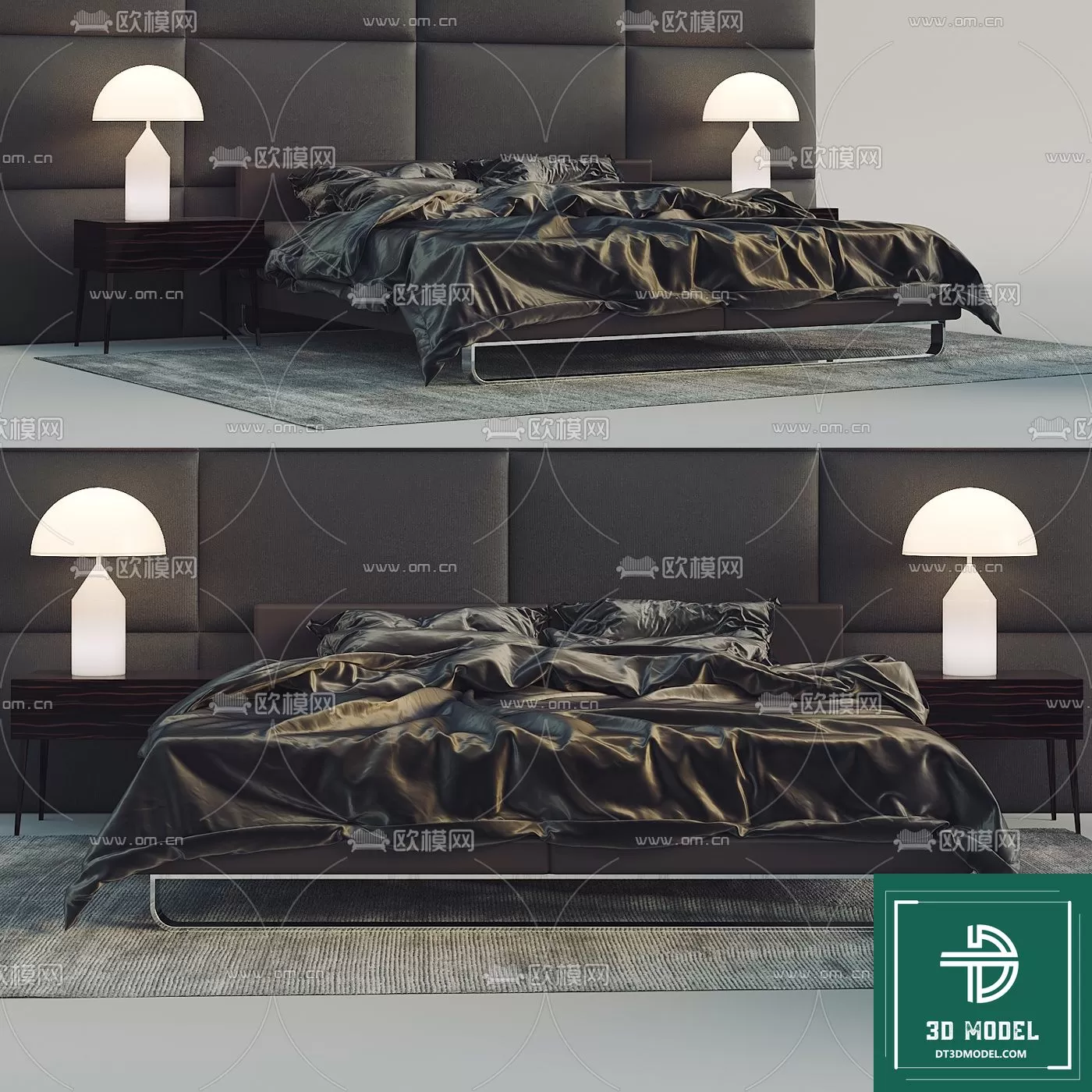 LUXURY – 3D Models – BED – 087